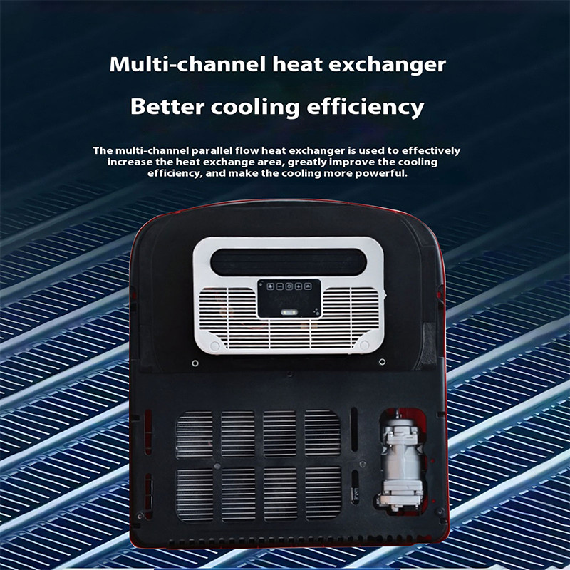 12V Parking A/C Unit For Motorhome Camper Trailer Rooftop RV Air Conditioner