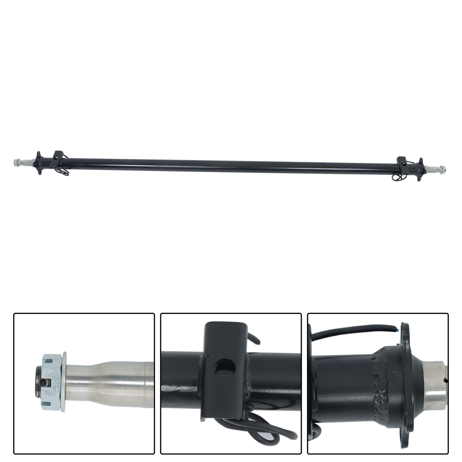 3.5k TK Trailer Axle w/ Idler 85″ Hub Face 70″ Spring Center 3500 lbs Beam Only