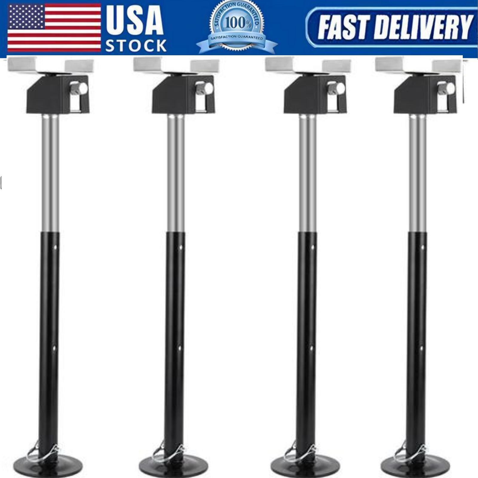 4 Pack RV Slide Out Support Stabilizer Jacks Adjustable 21″-34″ Trailer Campers