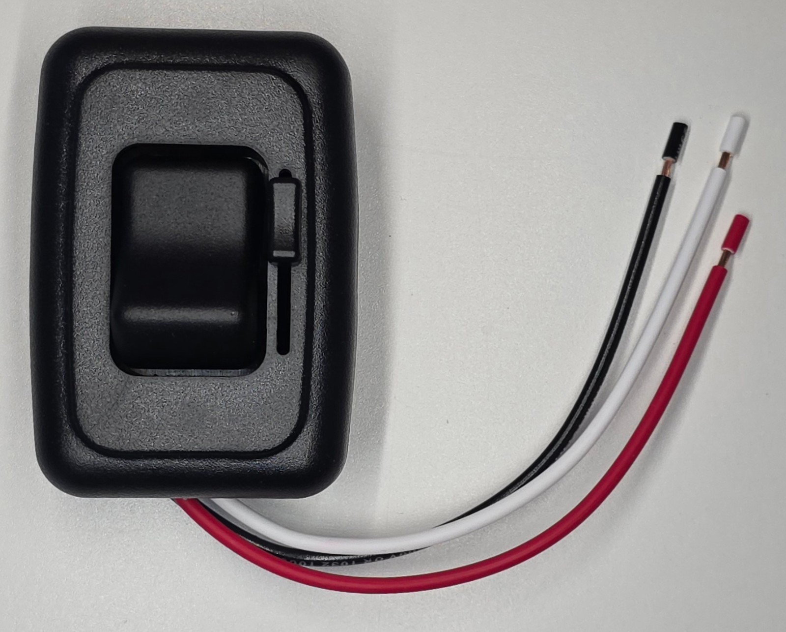RV Camper On Off Light Switch w/ High Side Dimmer Control 12V 15A 3 Wire Black