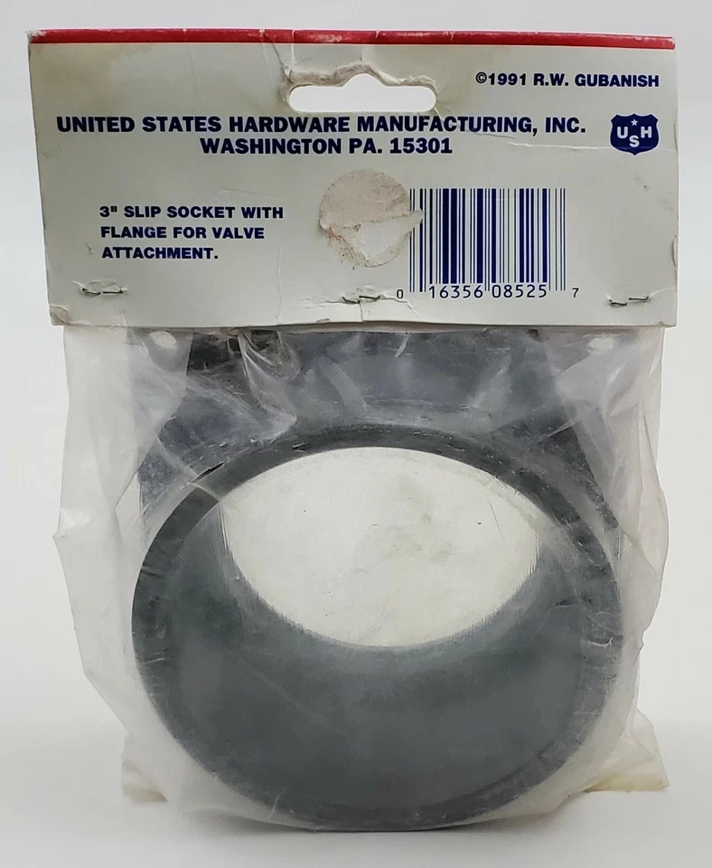 US Hardware #RV-702B 3″ Slip Socket With Flange For Valve Attachment RV Parts