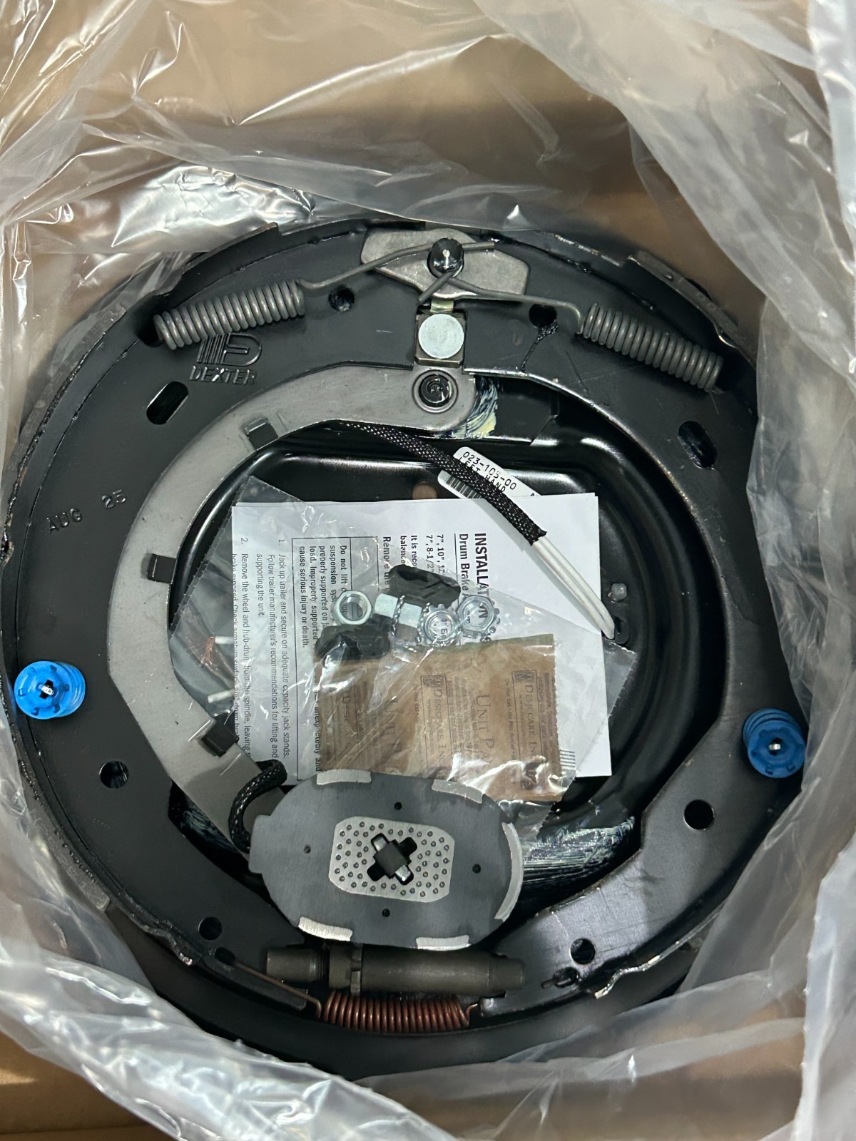 GENUINE PAIR 2 PACK 6k 7K Trailer Brake Assembly 12×2 Electric Dexter LH RH