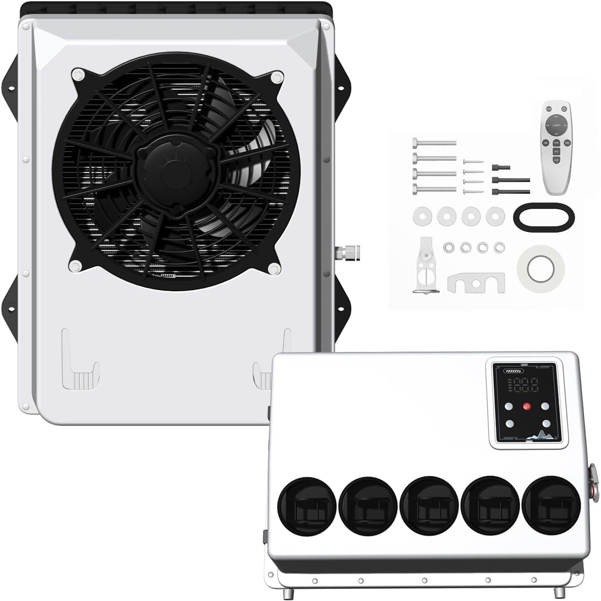 DC 12V 10000btu AC unit RV Air Conditioner Mini Split Fit Truck RV Motorhome