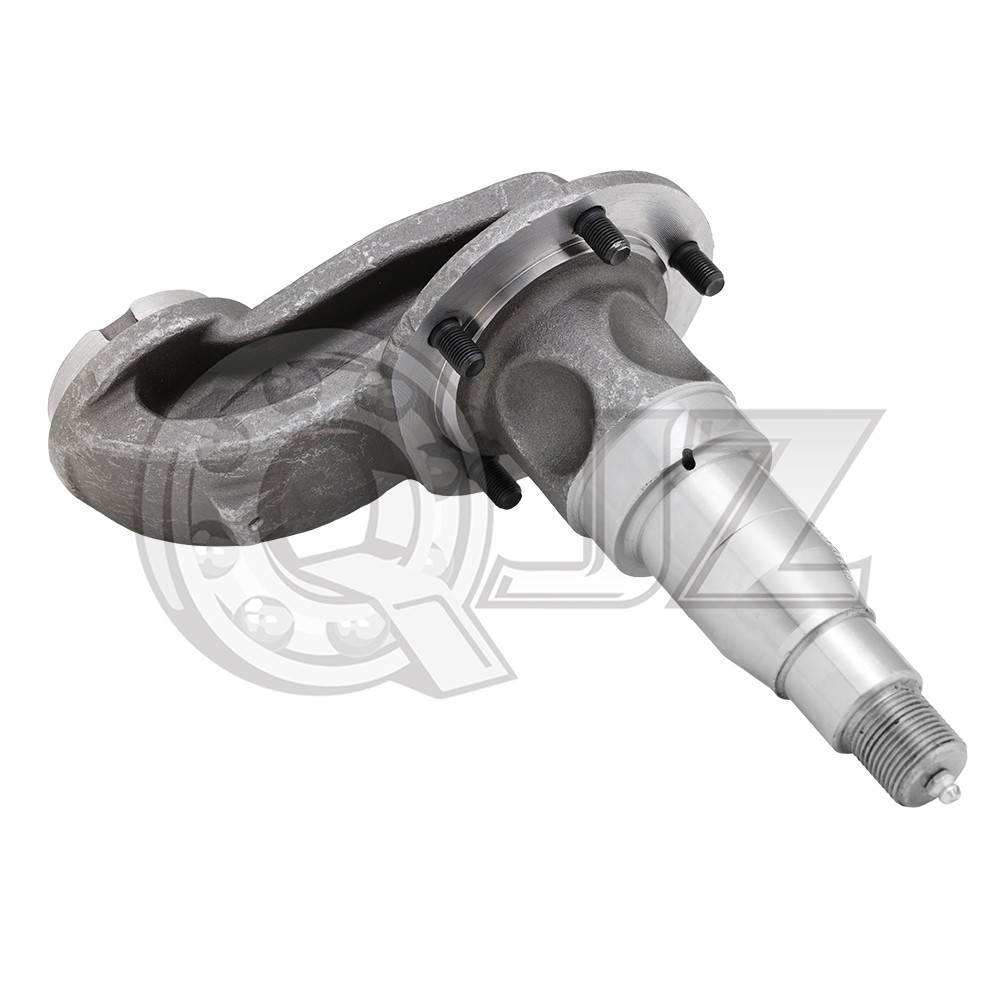[Qty.4] #42 E-Z Lube Weld-On Spindle w/Flange For 5200lbs-7000lbs Trailer Axles