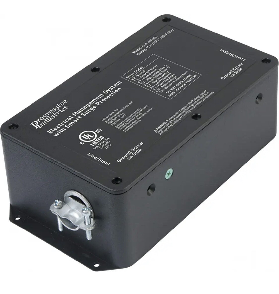 Progressive Industries EMS Series 30A Hardwired Surge Protector EMS-HW30C *NEW*