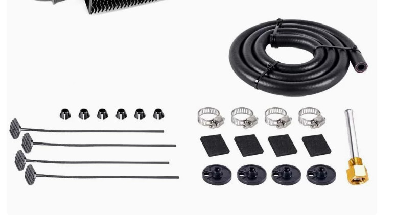 Black Aluminum Tube Cooler with Heat Dissipation Cooling Condenser