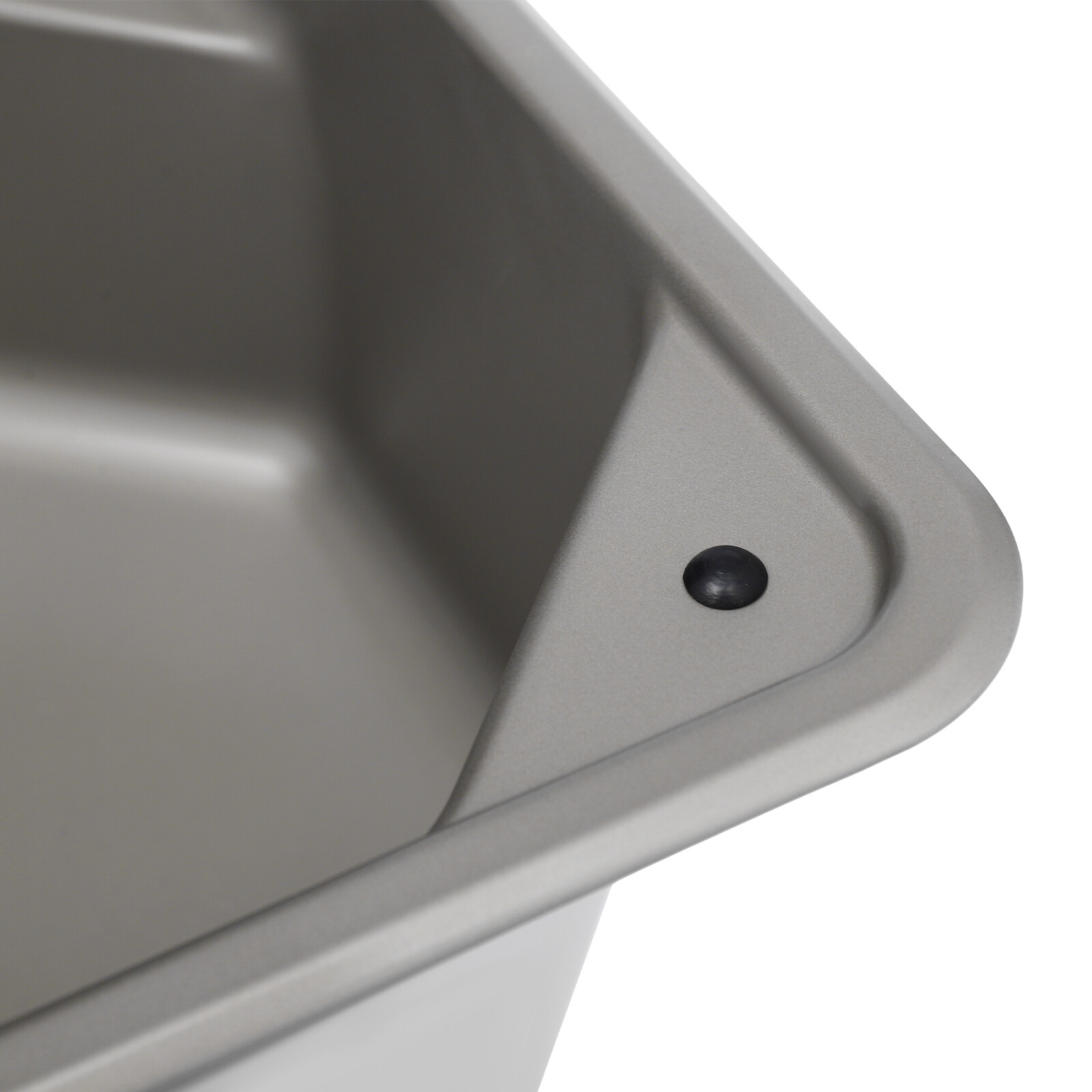 RV Sink with Rotatable Faucet and Tempered Glass Lid – Stainless Steel Basin