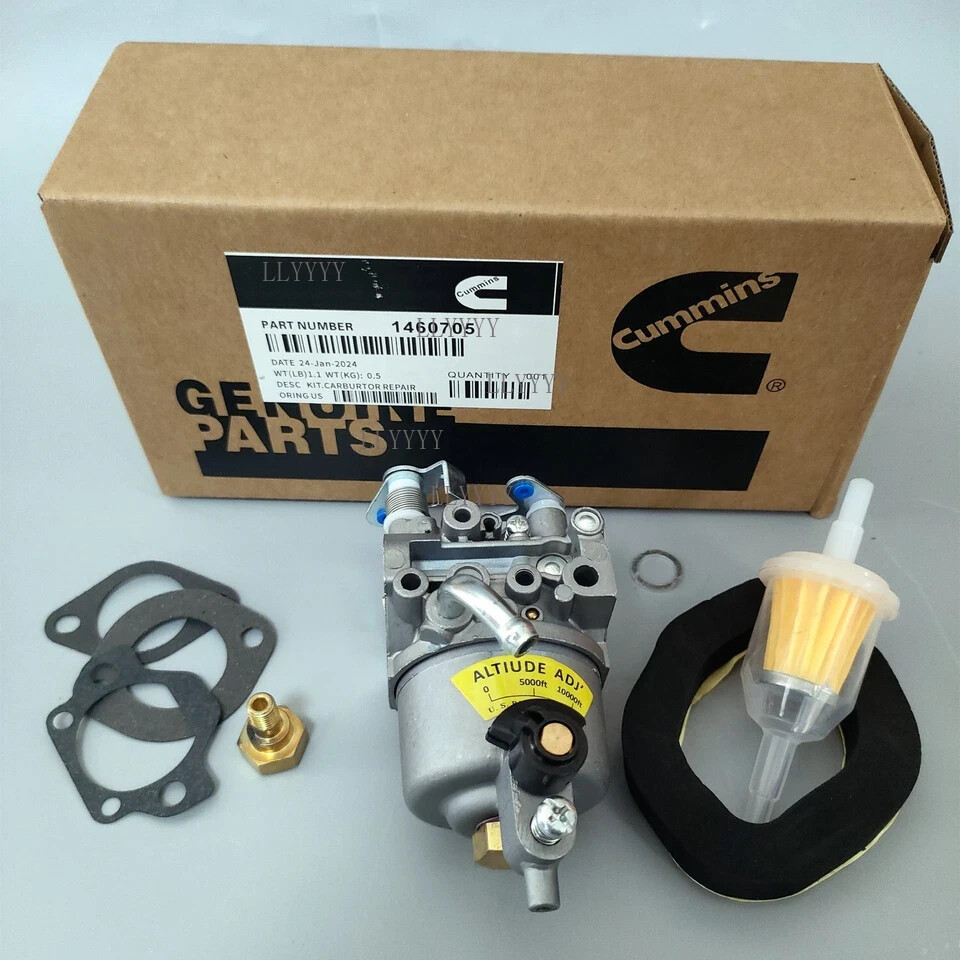 New Carburetor For 146-0705 Onan Microlite RV QG 2800 2.8KVFA26100K Generator