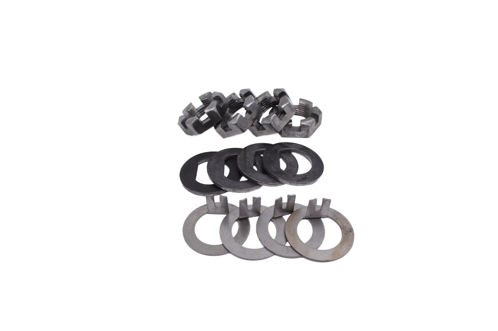 D Spindle nut kit for 1 inch Trailer Axles 4 units
