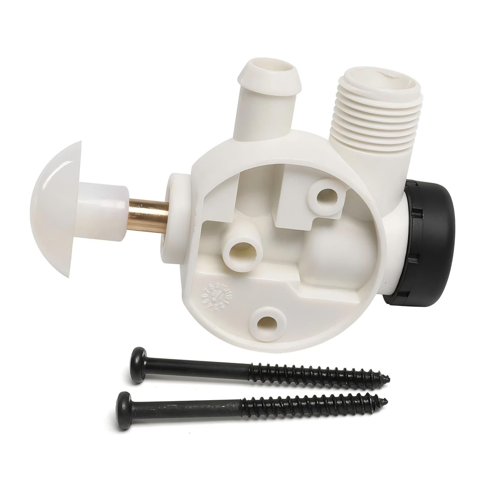 2x New RV Upgraded Toilet Water Valve Assembly For Sealand 385314349