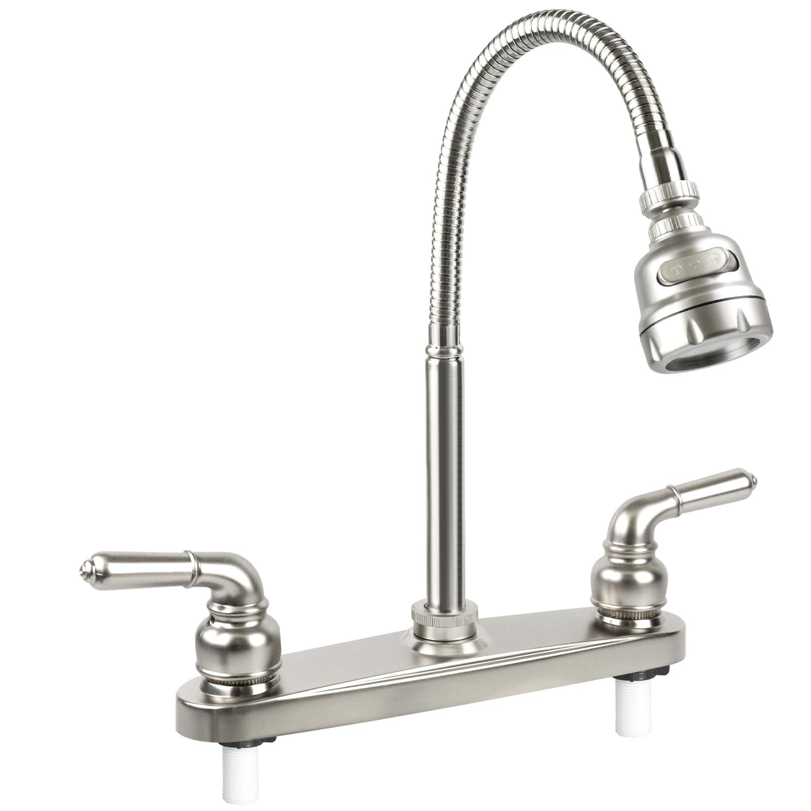 RV Kitchen Faucet,Camper Faucet Replacement Sink Brushed Nickel