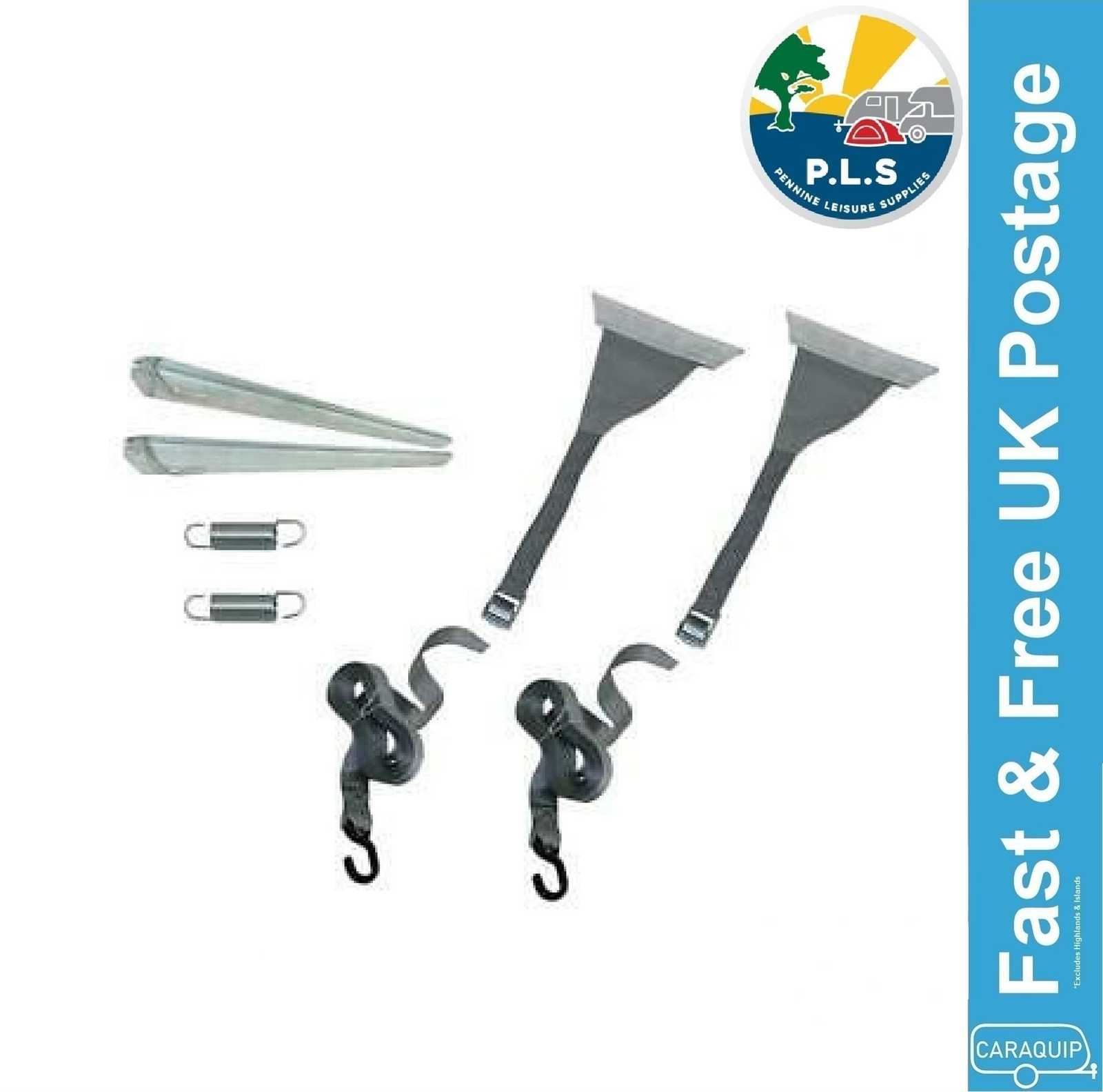 Fiamma Thule Isabella Dorema Cassette Awning Universal Tie Down Strap Kit BG700