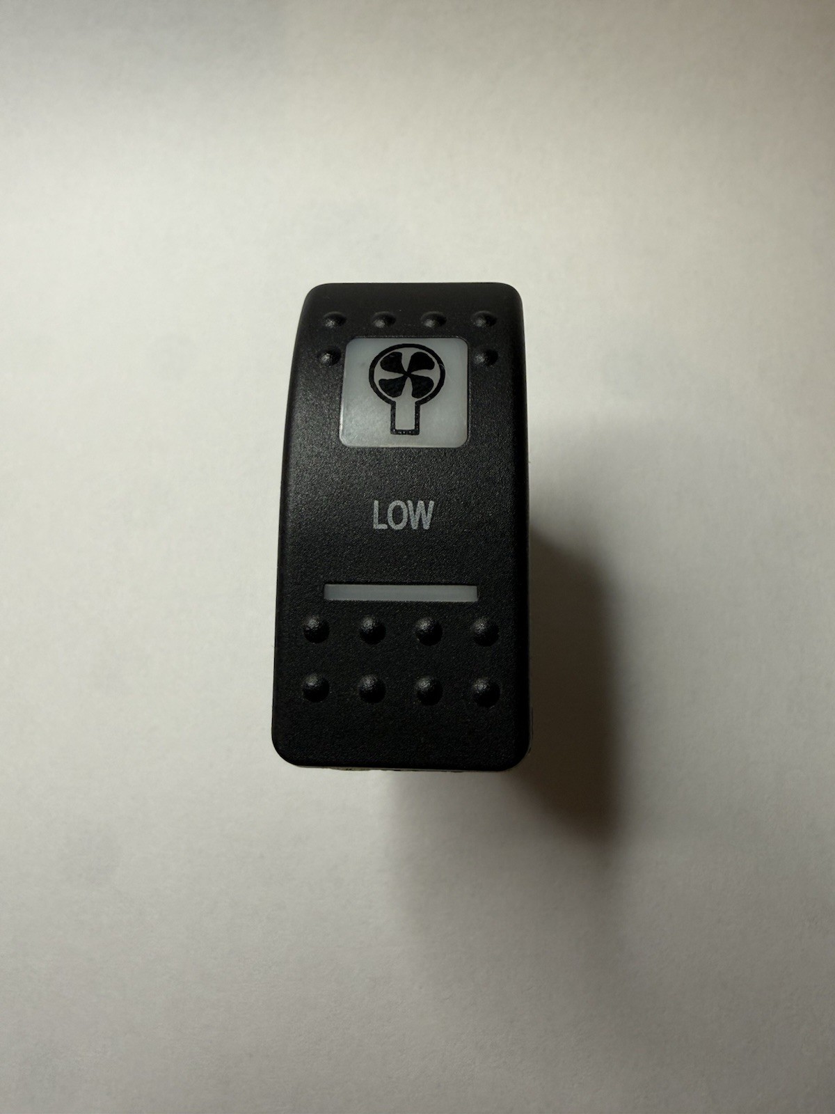 Carling V6D1 Fan Switch Off/Low/High 20A 12V DC 4 Terminal RV Bus E450 Van
