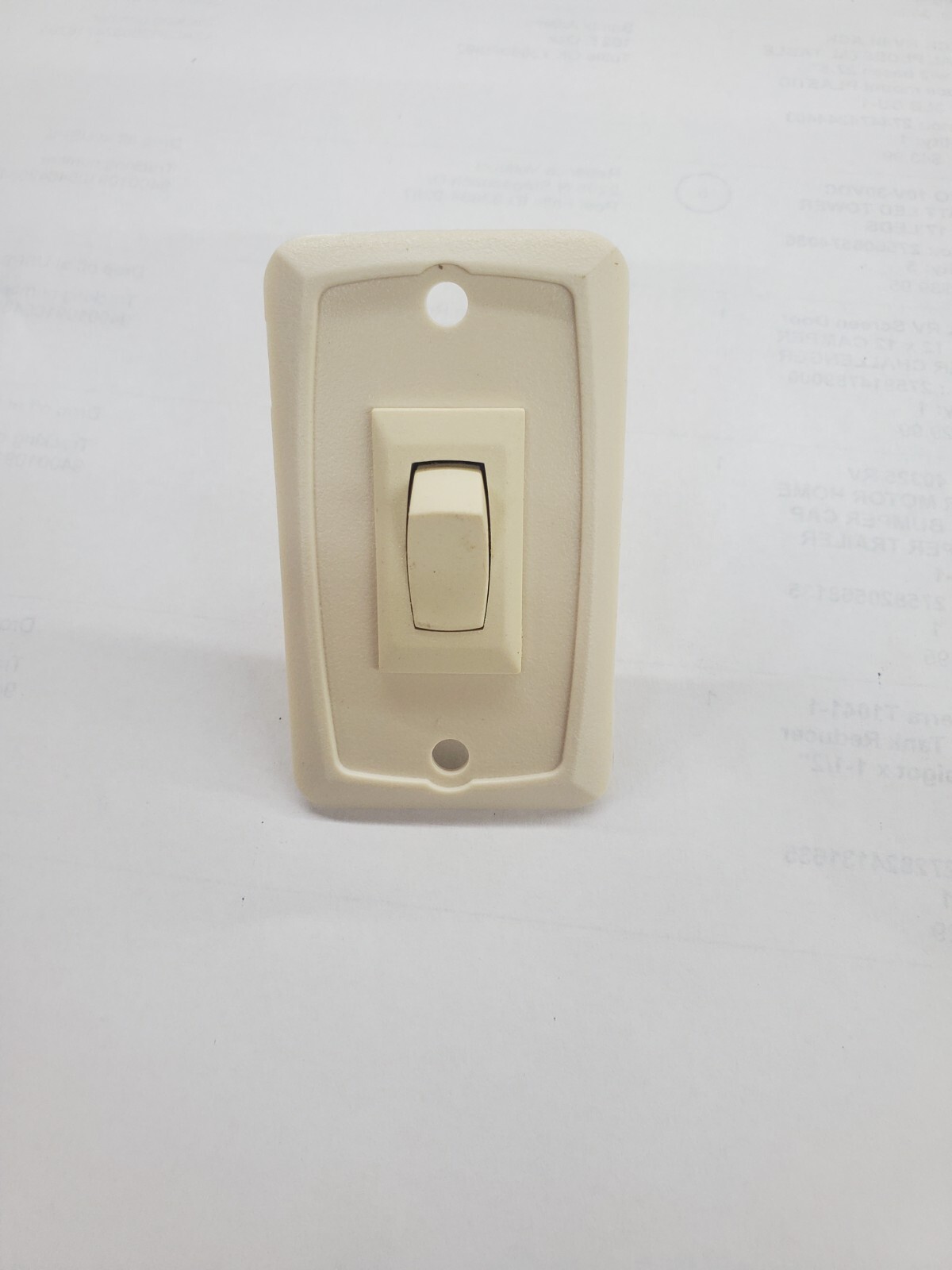 12 VOLT Single Switch Tan