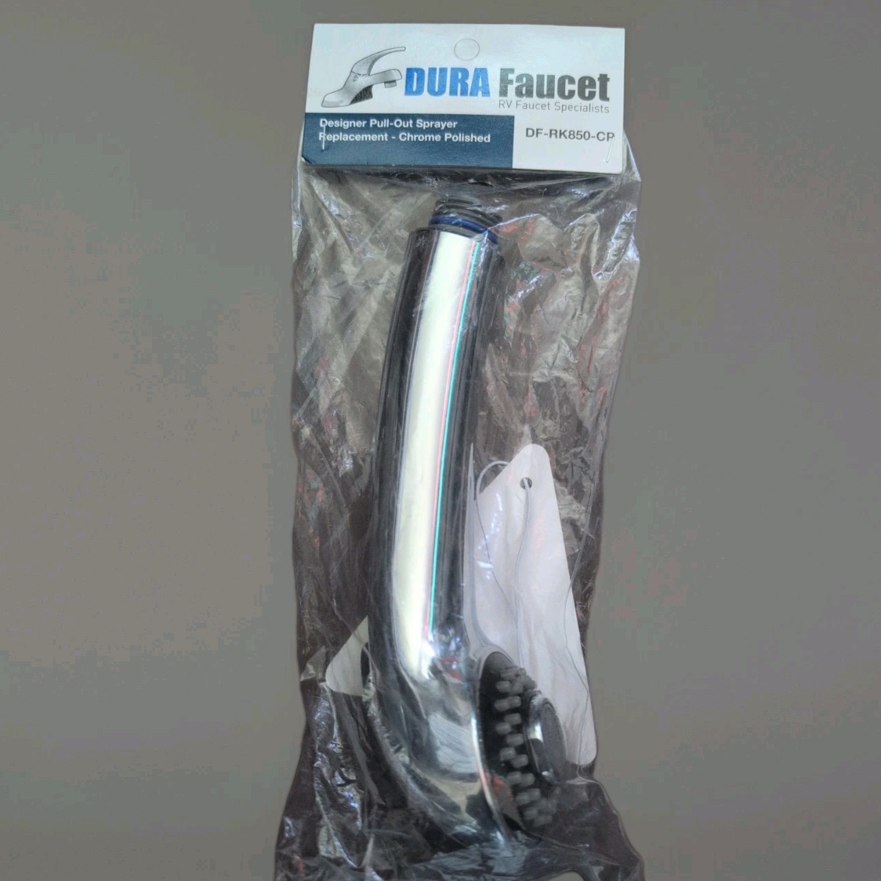 Dura Faucet DF-RK850-CP Kitchen Faucet Designer Toggling Pull-Out Sprayer
