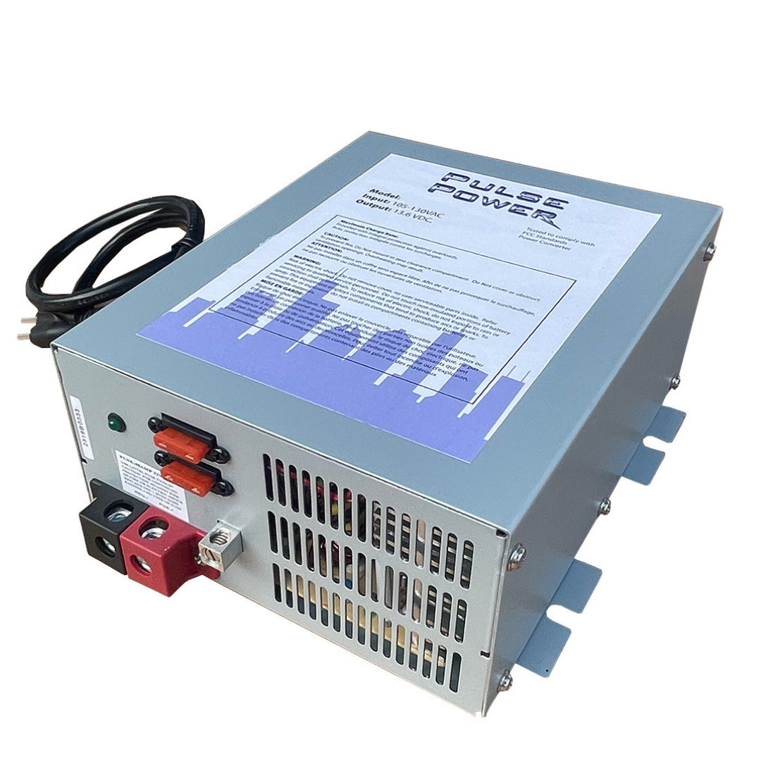 Pulse Power | 12V DC 120 Amp | Power Converter Battery Charger for RVs