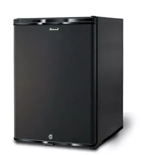 Smad 2Way Fridge Compact Semi Truck Refrigerator 1.4 Cu. Ft 12V Mini with Lock