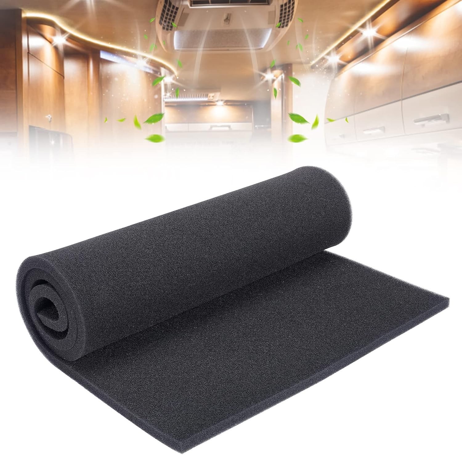 High-Performance 50PPI RV AC Replacement Filter – 40″x16″x0.5″ Adaptable Fit
