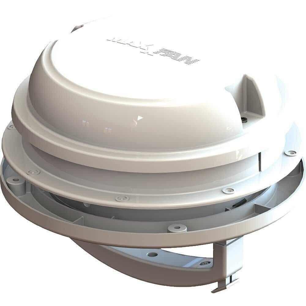 Maxx Air fan Dome +, 6″ Fan, Led, White
