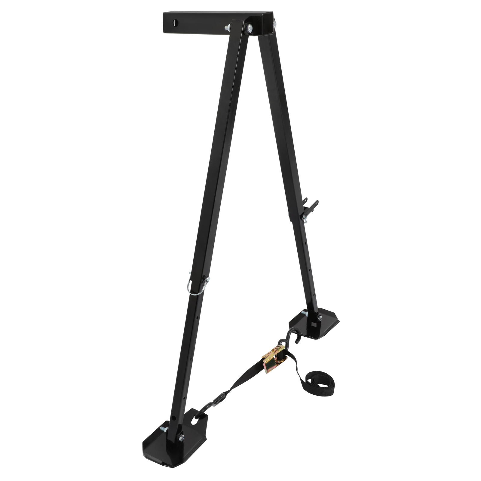 Hitch Mount Stabilizer w/2″ Receiver For Motorhomes Campers Trailers 5th Wheels
