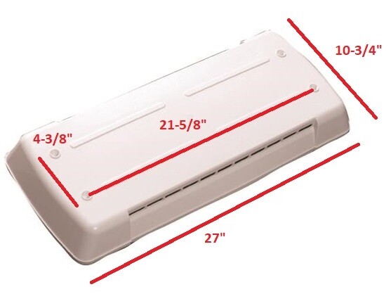Ventmate Refrigerator Vent Cover Replacement Lid For Dometic Refrigerator Vents