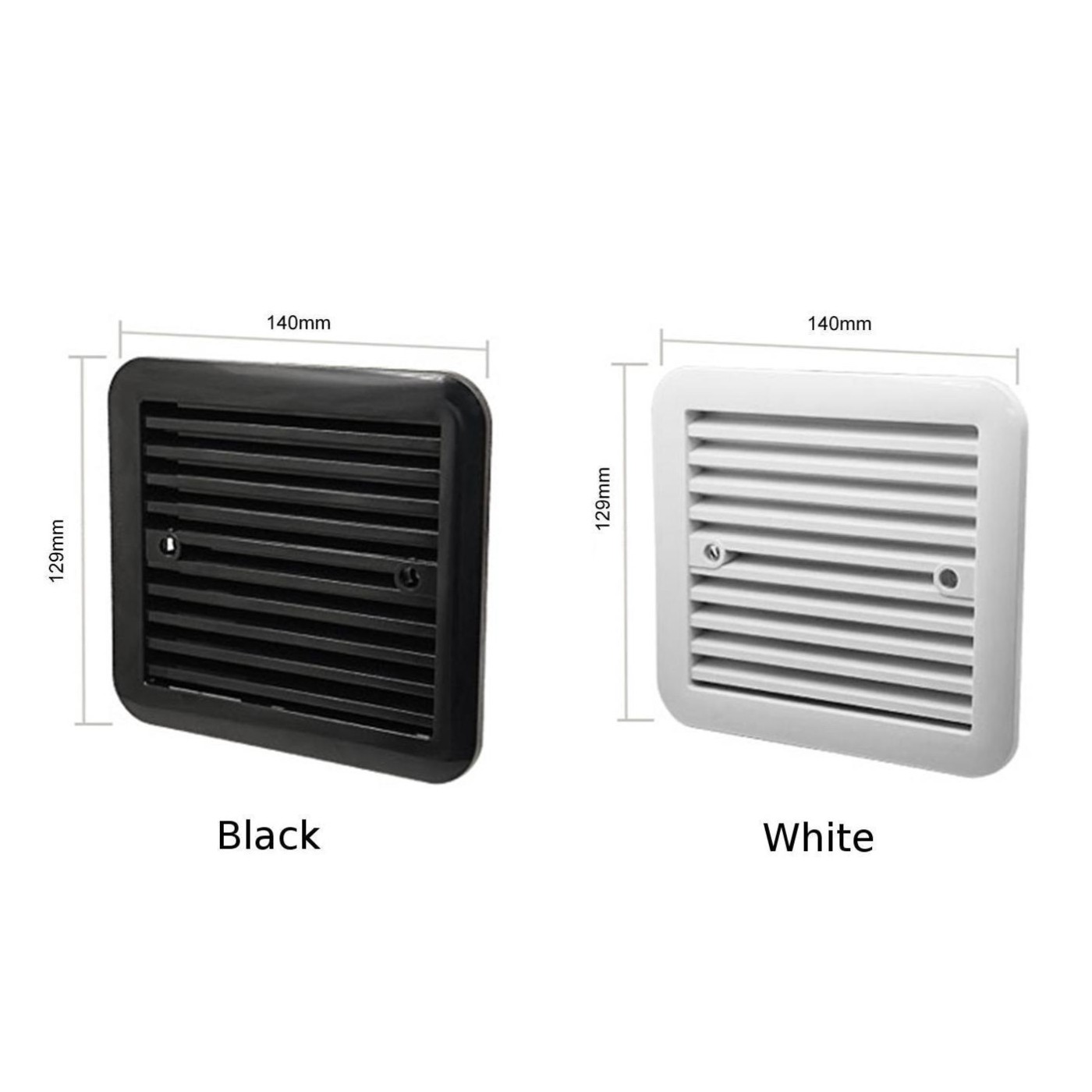 Caravan Ventilation Fan Air Vent Cover Easy To Use High-strength ABS Material