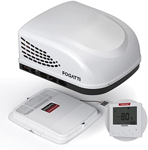 FOGATTI RV Air Conditioner Camper Rooftop AC Unit For Cooling 13500BTU Trailer
