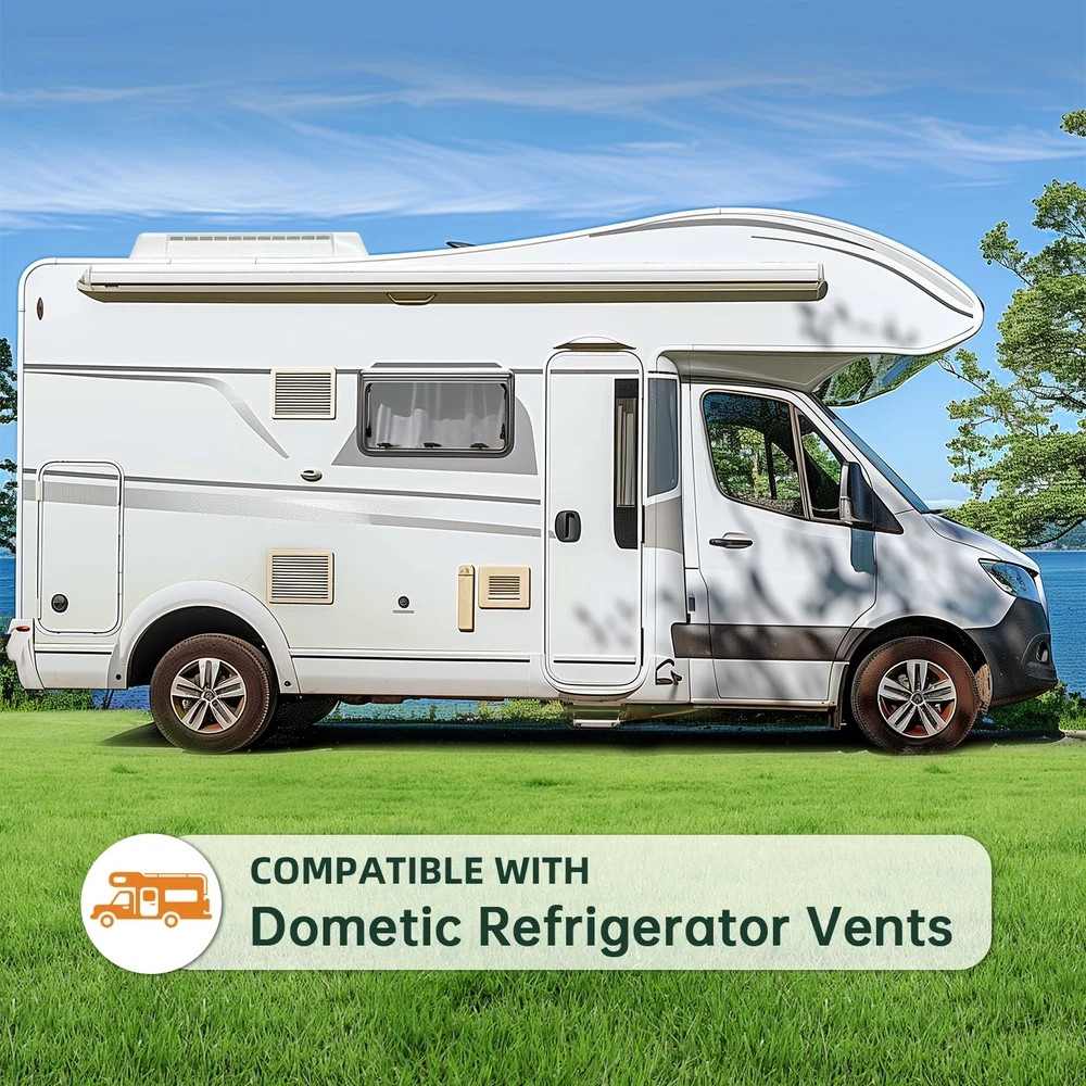 Refrigerator Vent Lid For Truck RV Camper #65528 For Dometic Refrigerator Vent