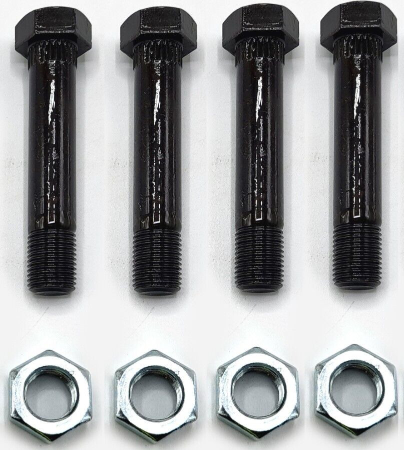 Kit of 4 3″ Standard Shackle Bolts with Locknuts fits Dexter Trailer Axle Axel