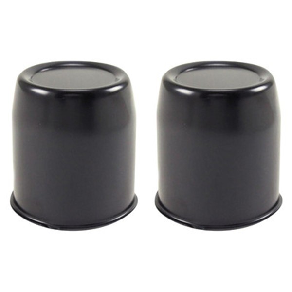 2 Pack – 3.19″ Metal Alloy Center Cap – Black Matte