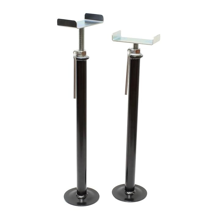 Heavy Duty Rv Stabilizer Jacks For Travel Trailer 2pk 2137in Telescoping Camper