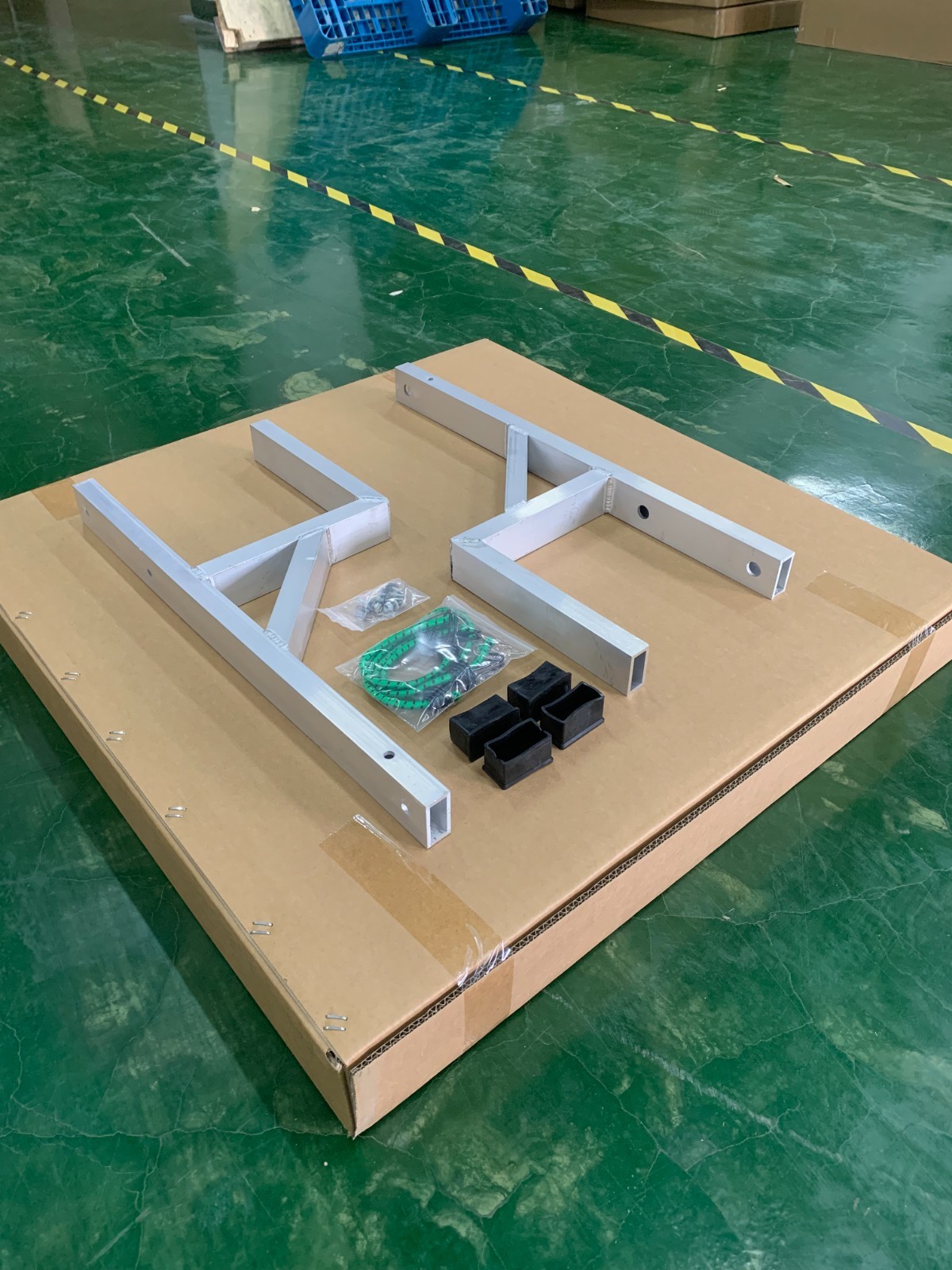 U.S. Warehouse Fits Ladder Rack for Trailer,Side Mount Heavy Steel Ladder Rack