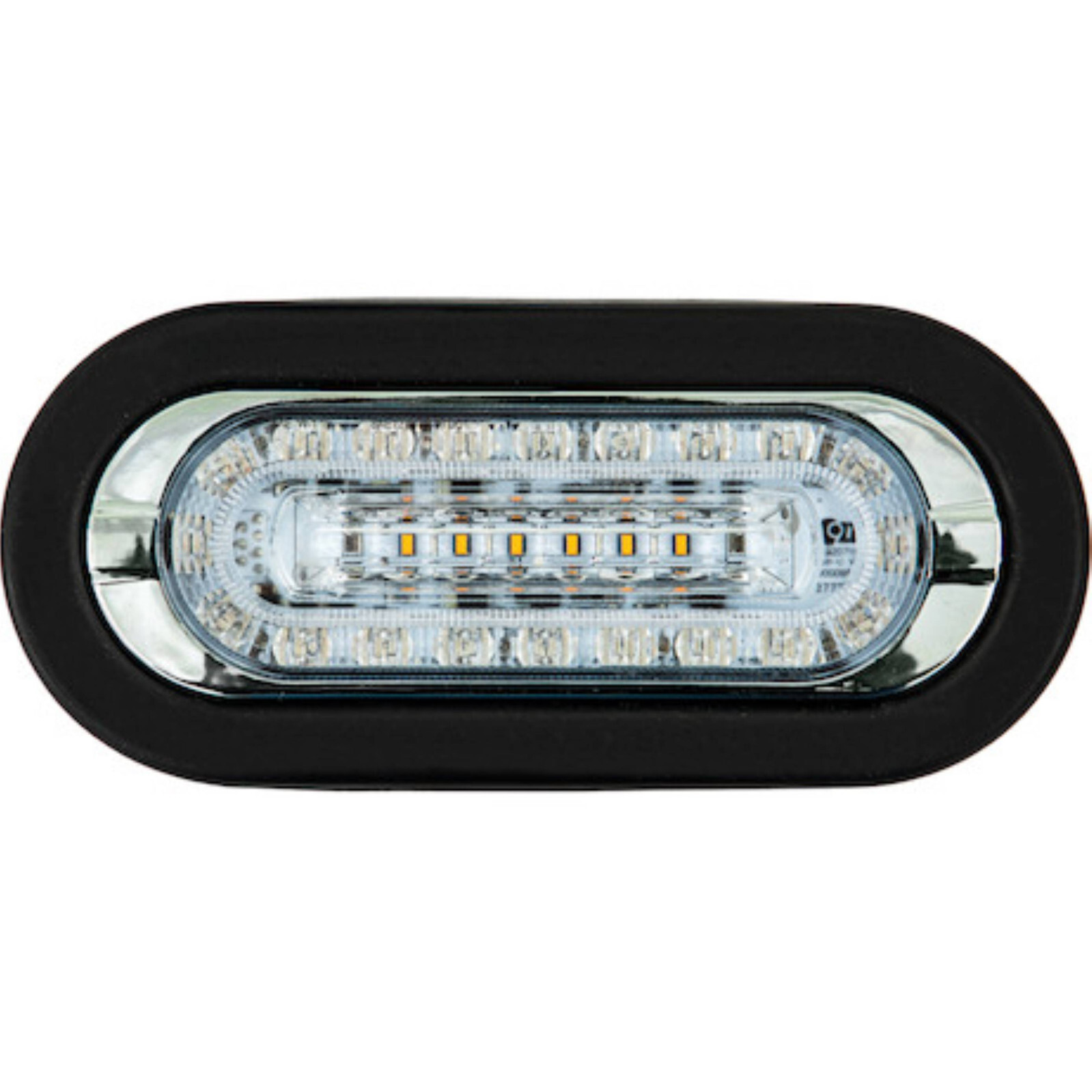 Buyers 5626926 Combination 6in LED Amber Marker Light w/ Amber/Green Strobe