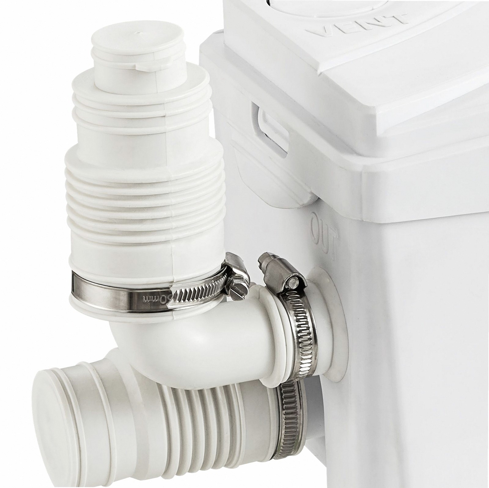 350W Upflush Macerator Pump 23ft Head for Bathroom
