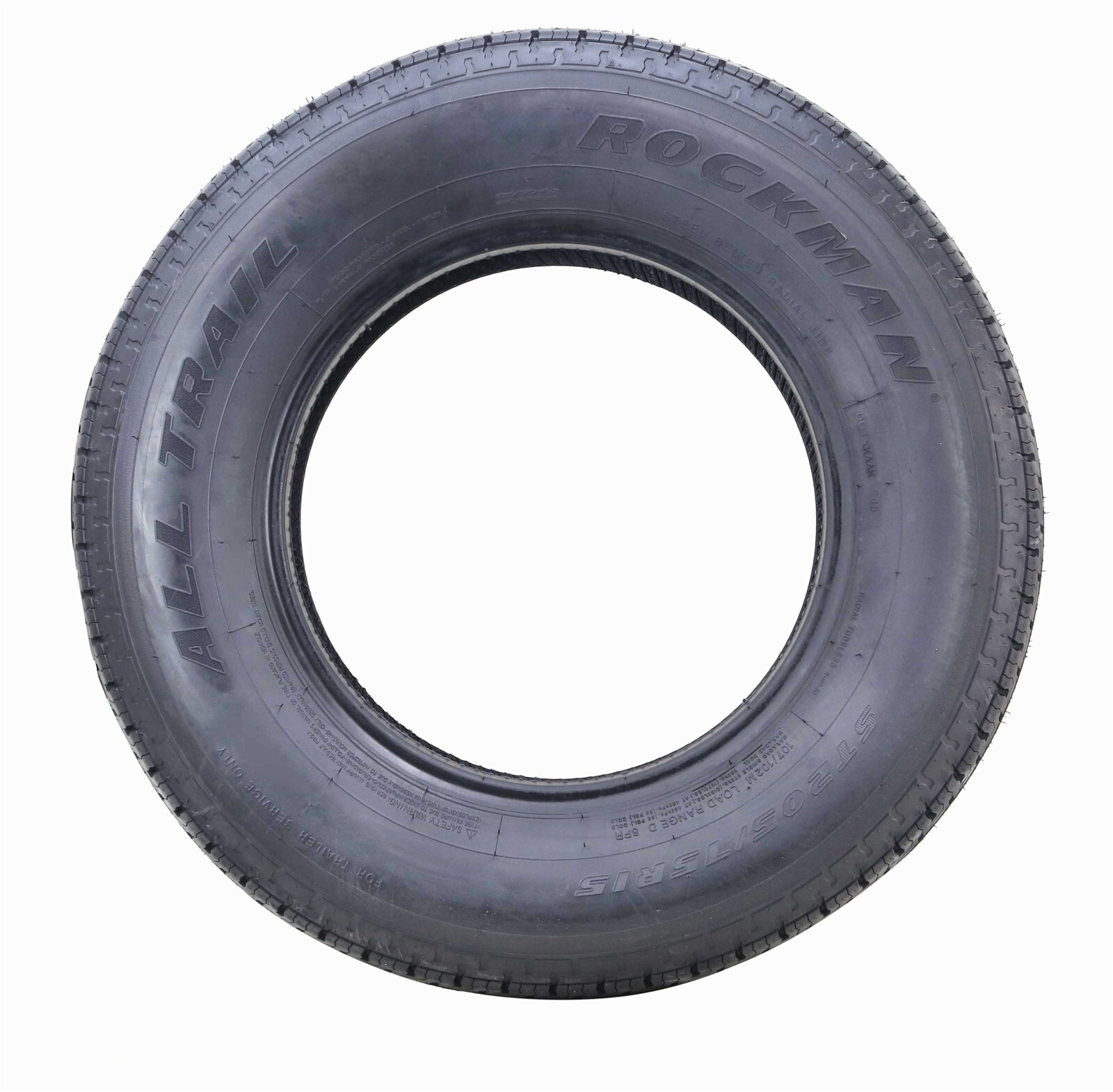 Set 4 Trailer Tire ST205/75R15 8-Ply Load Range D ,107M Steel Belted Radial