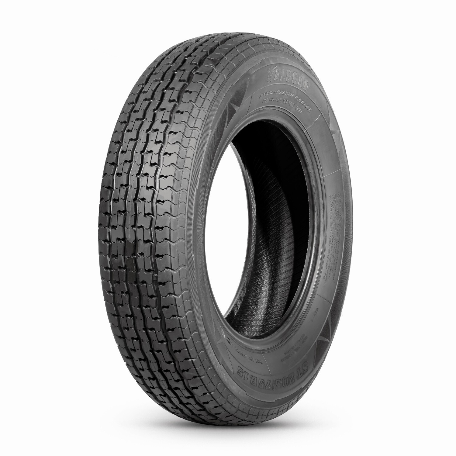Premium Set Of 4 ST205/75R15 Trailer Tires Radial 8PR 205 75 15 Replacement Tire