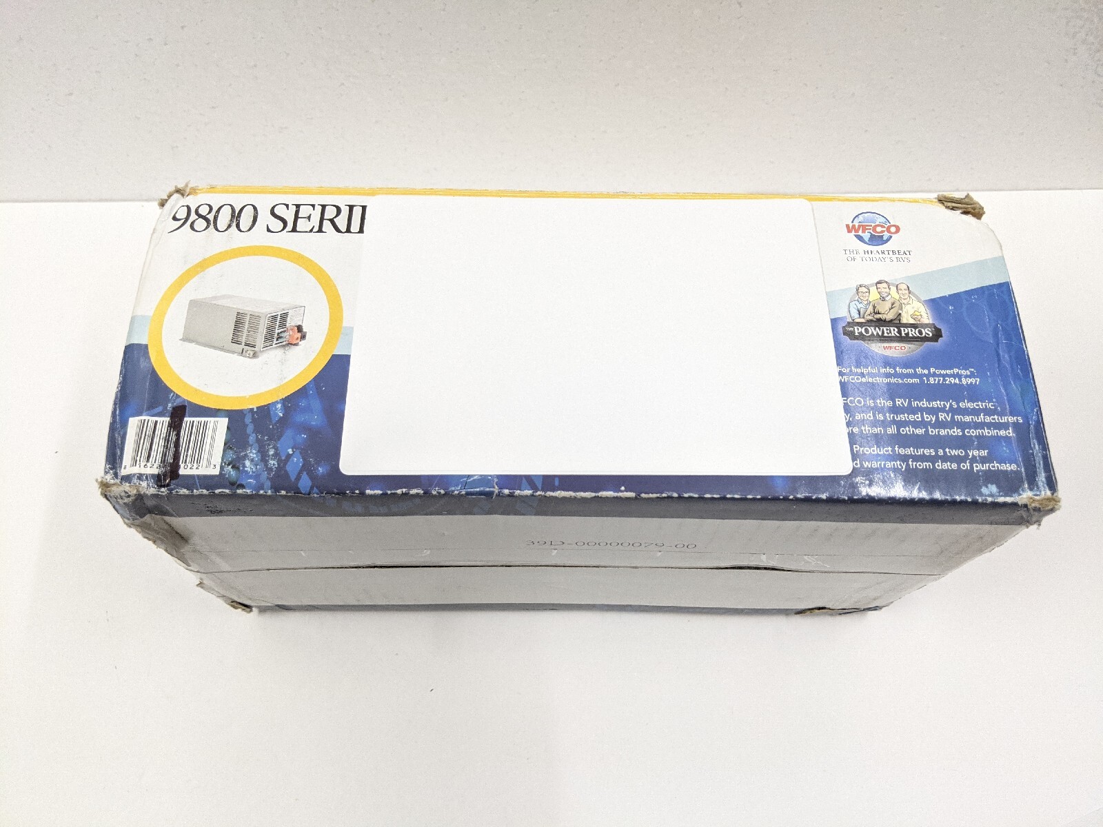 WFCO WF-9855 55Amp Deck Mount Power Converter Charger Switch 9800 Series (OB1)