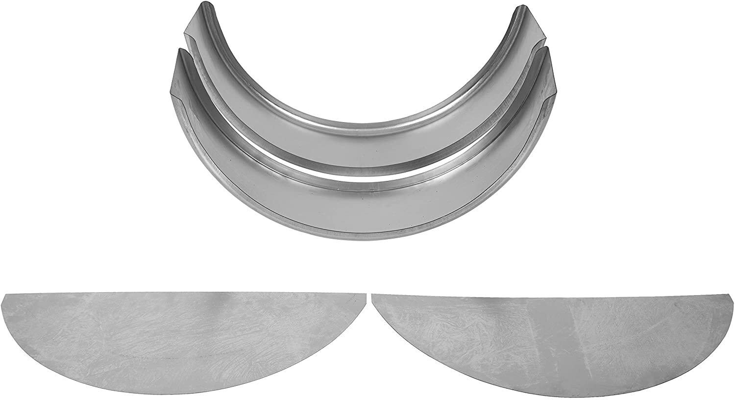 1 Pair of Round Trailer Fenders 14″-16″ wheels & Fender backs 32” x 9” x 15”