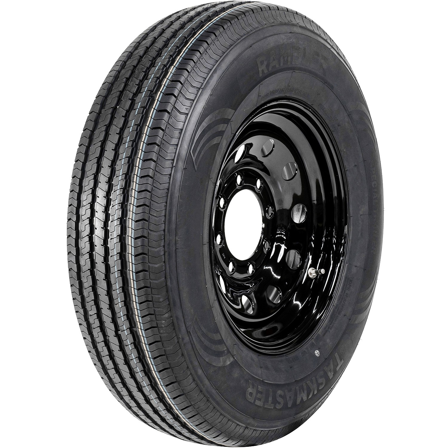 Tire Taskmaster Rambler Semi-Steel ST 185/80R13 Load D 8 Ply Trailer