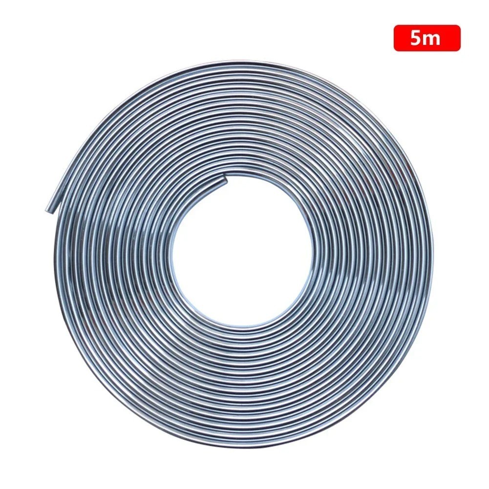Chrome Car Door Edge Protector Strip 2-10M Anti Collision Trim Scratch Guard