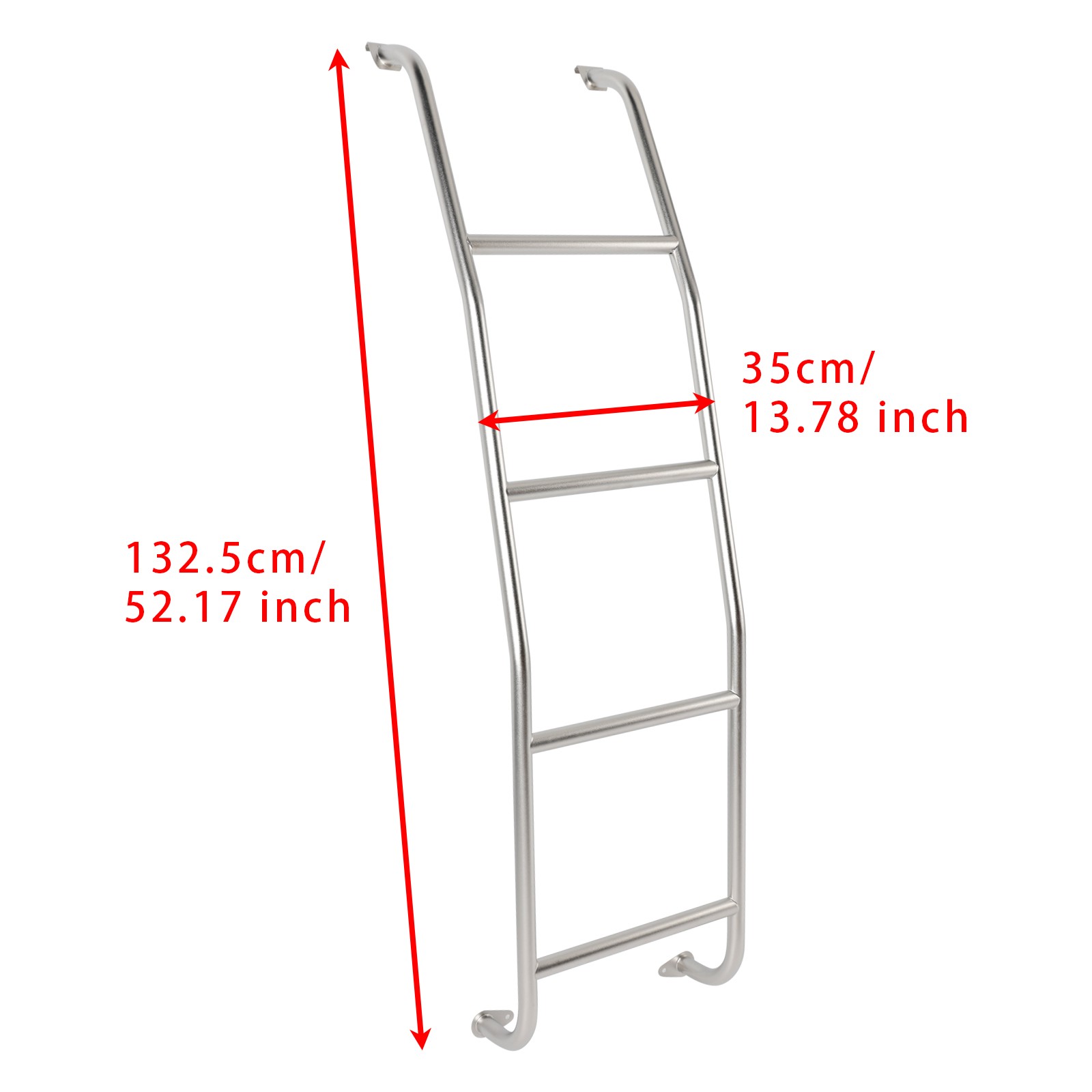 4-Step Van Ladder 093C97 For Chevrolet Express and GMC Savana Vans 1997-2025 US