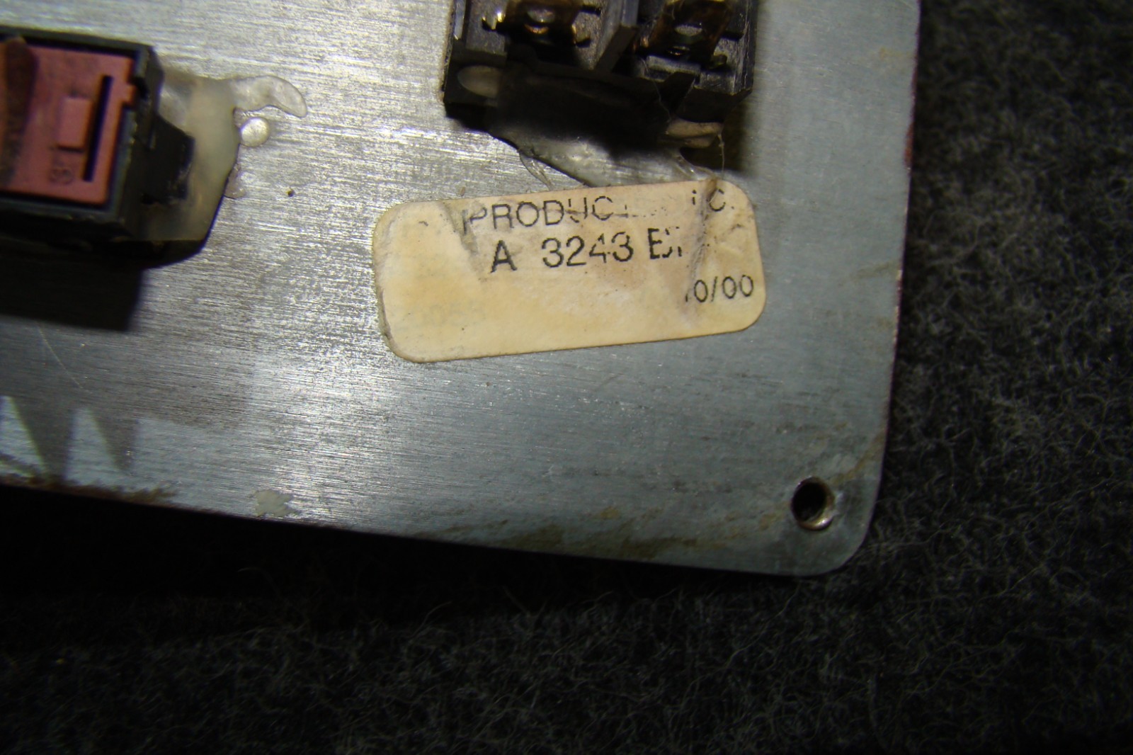 USED RV JRV SWITCH PANEL A3243BL