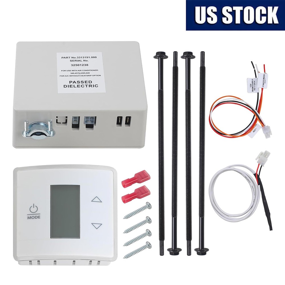 for RV Thermostat Kit 3316230.000 Dometic Single Zone LCD Touch Air Conditioner