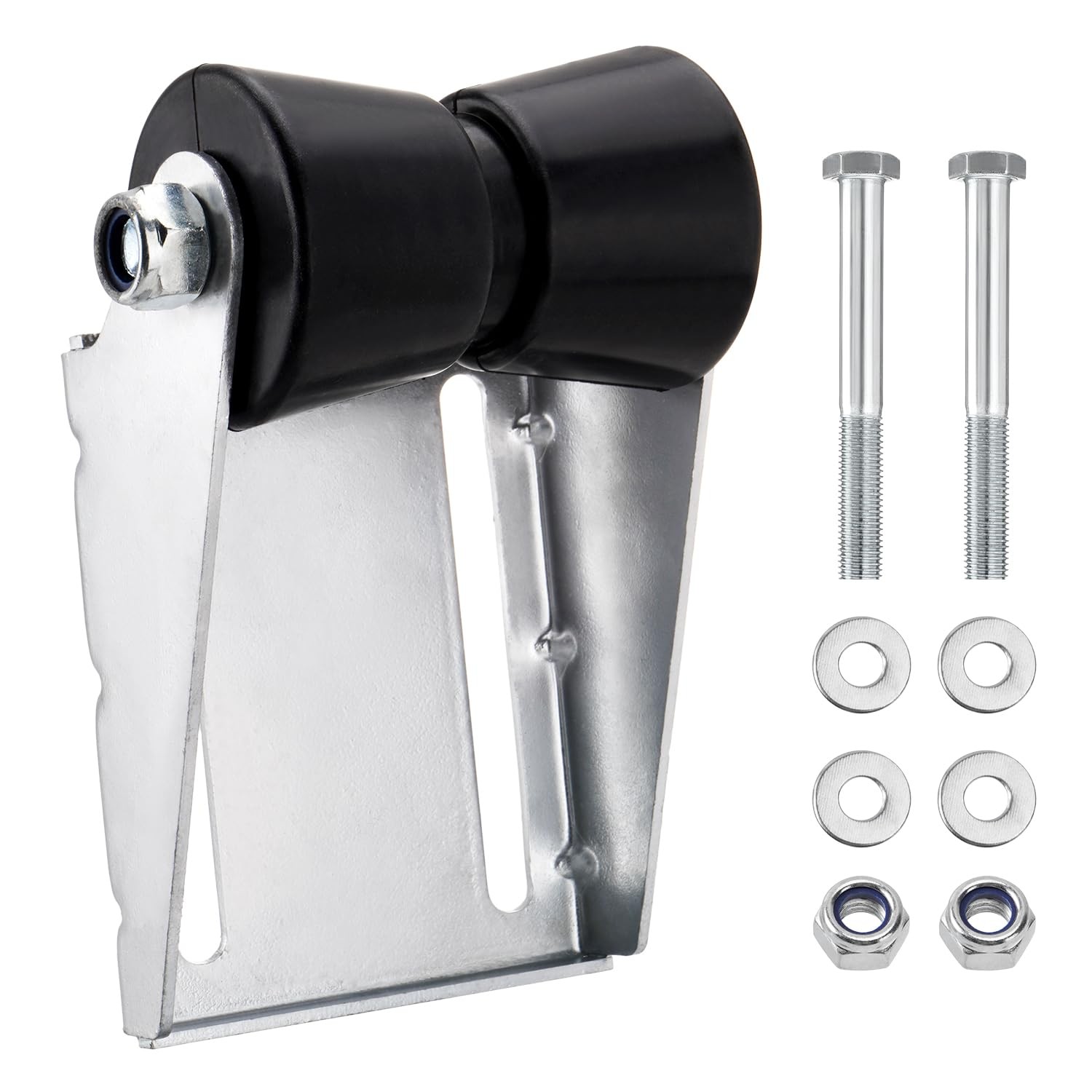 5″ Trailer Rollers with Brackets Keel Roller Assembly Kit for Boat Trailer US