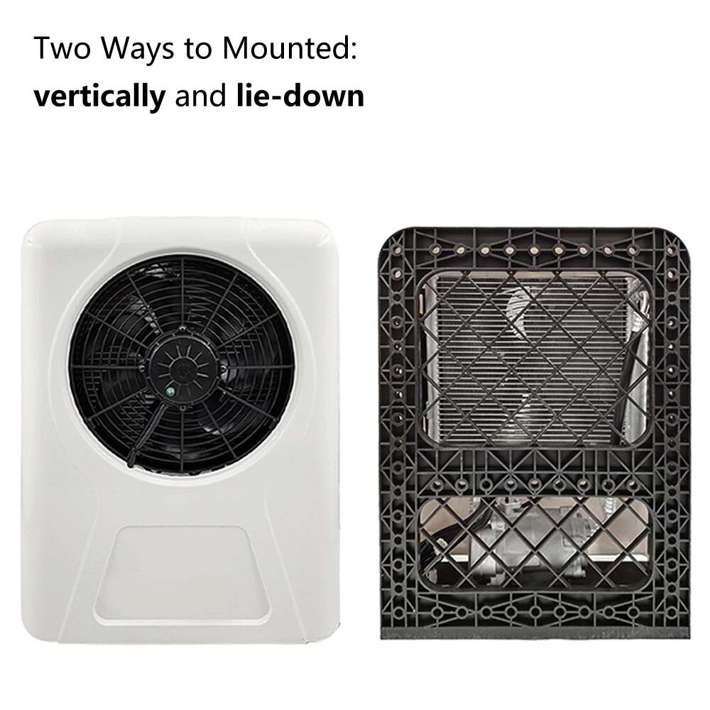 24V Truck Air Conditioner Kit Split Electric RV Caravan Trailers Car AC Unit