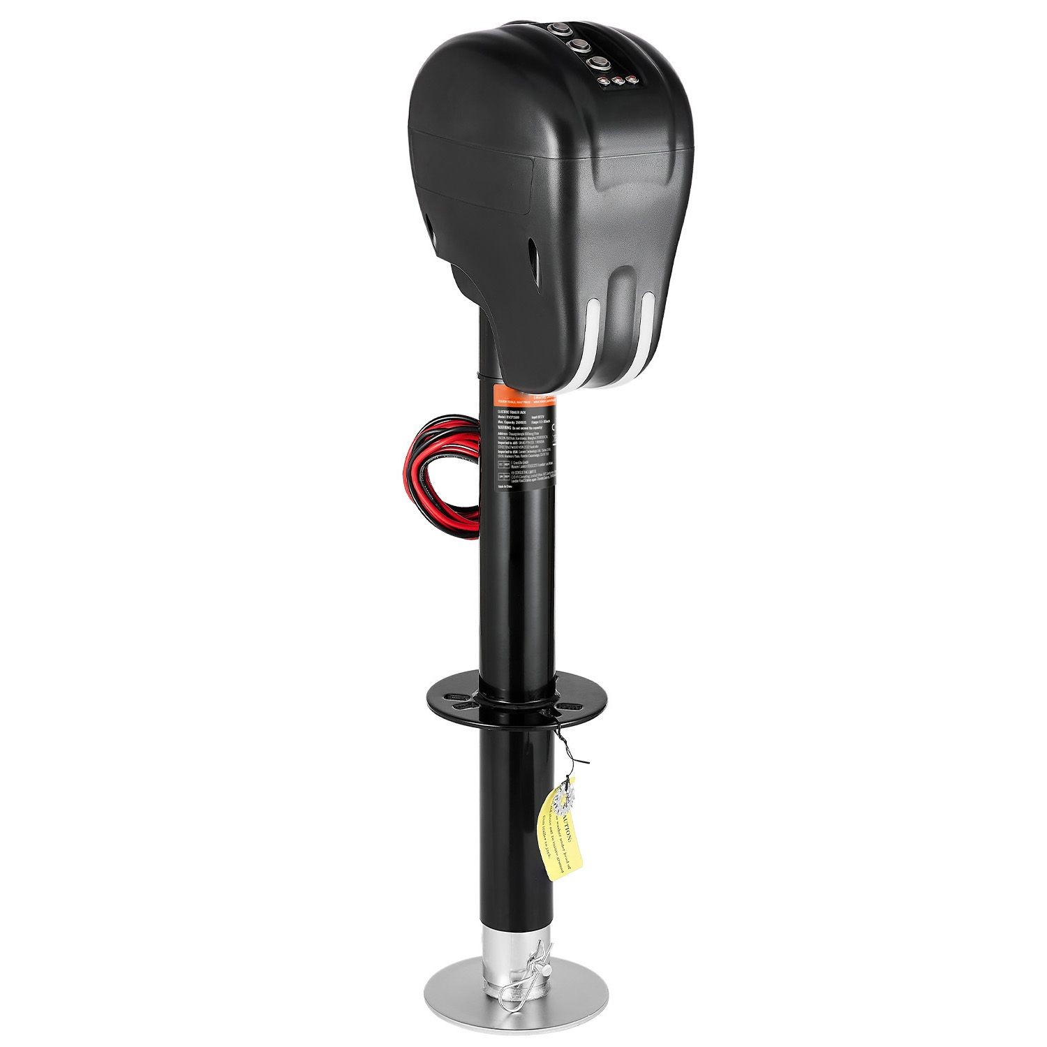 3500lb Electric Trailer Jack 9.5-30in Lift, 12V DC