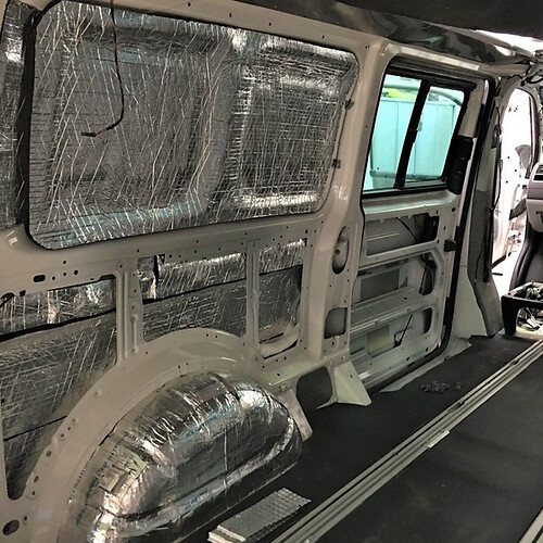 Campervan Insulation Soundproof Foam Self Adhesive 7mm – 5m 10m 20m Length
