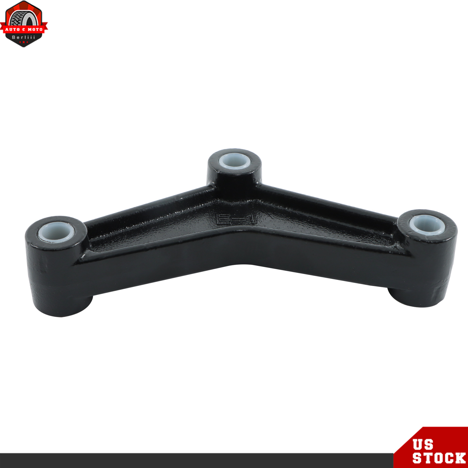 2 Set Trailer Equalizer Bars For Double Eye Leaf Springs w/ 9/16″ Nylon Bushings