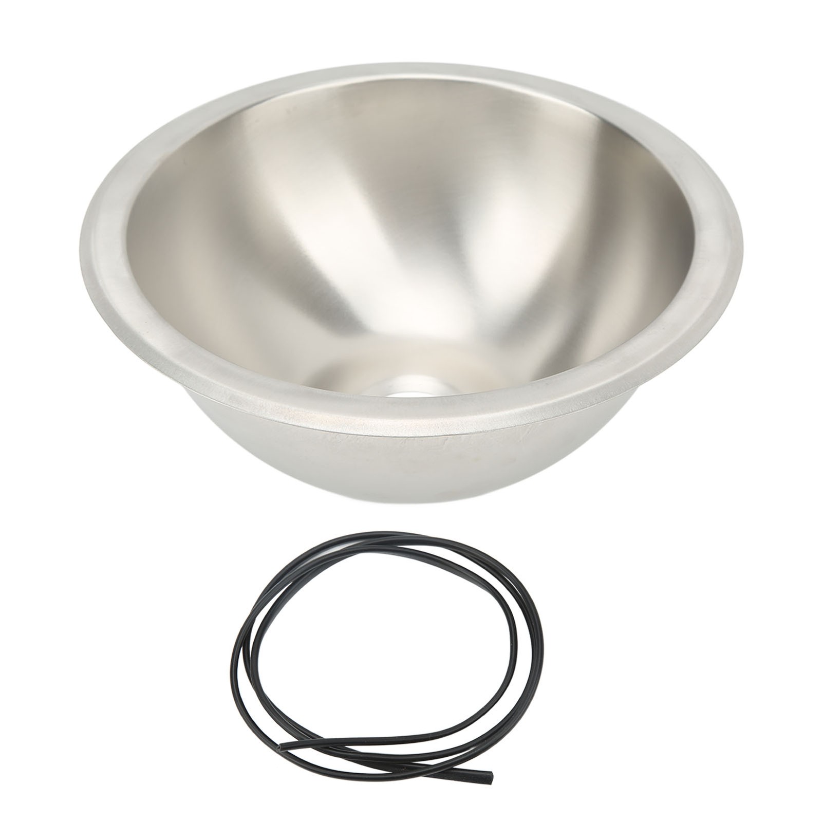 »Single RV Kitchen Sink 10in Round Stainless Steel Sink Stainless Steel Sink