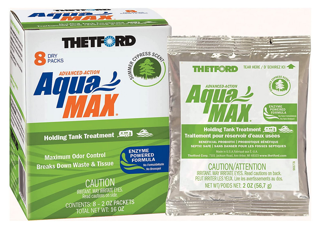 Thetford 96674 AquaMax 2 oz. Summer Cypress Treatment 8 Pieces